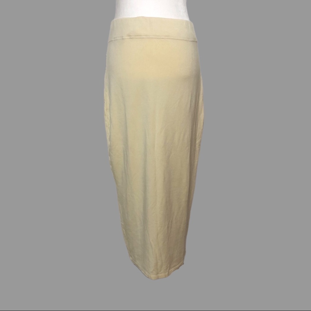 ❤️ Sundry 2 ❤️ NWT Sundry Lounge Skirt Casual Stretchy Comfy Midi Slit​
